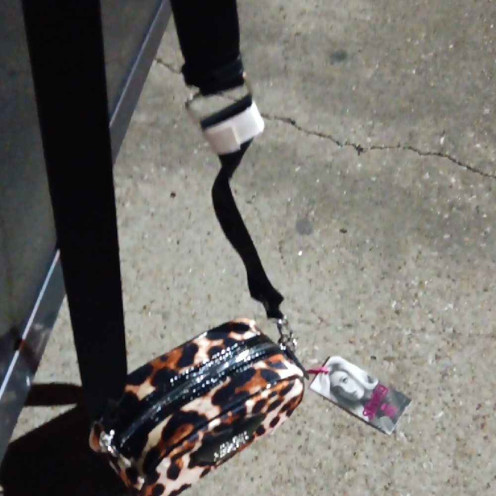 Paris Hilton Animal Print Crossbody Bag - Picture 3 of 5